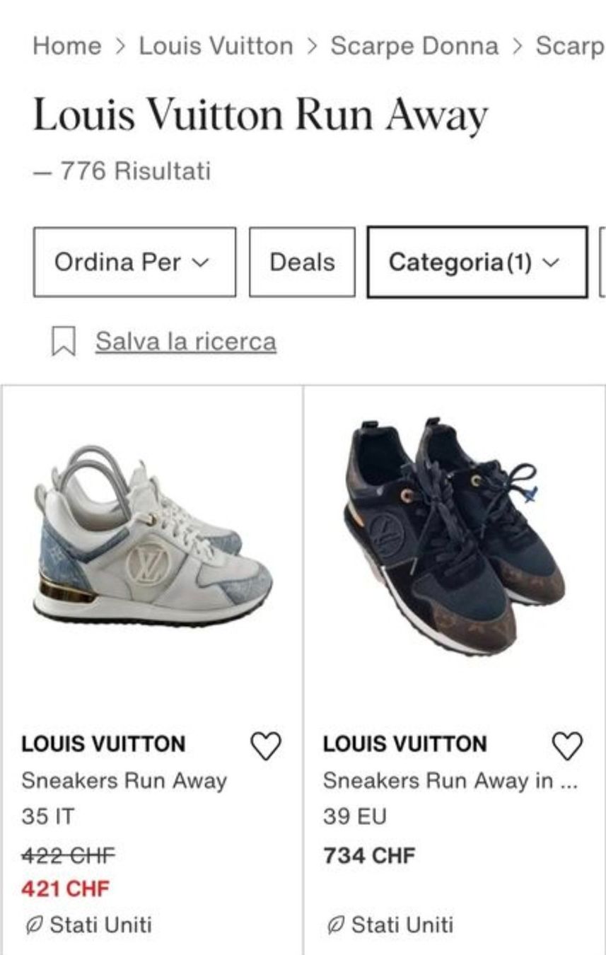 Louis Vuitton Scarpe da donna: SNEAKERS LOUIS VUITTON ORIGINALE – Usato da Quartino venduto da matepetra 7