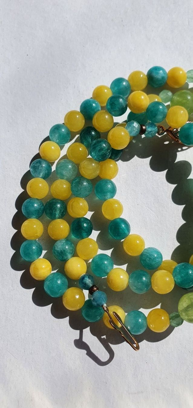 Catenine: Jade, Peridot und Chalcedony – Nuovo (secondo la descrizione) da Benglen venduto da Meercat3 3