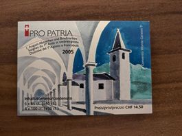 Markenheft Pro Patria 2005, Ersttag