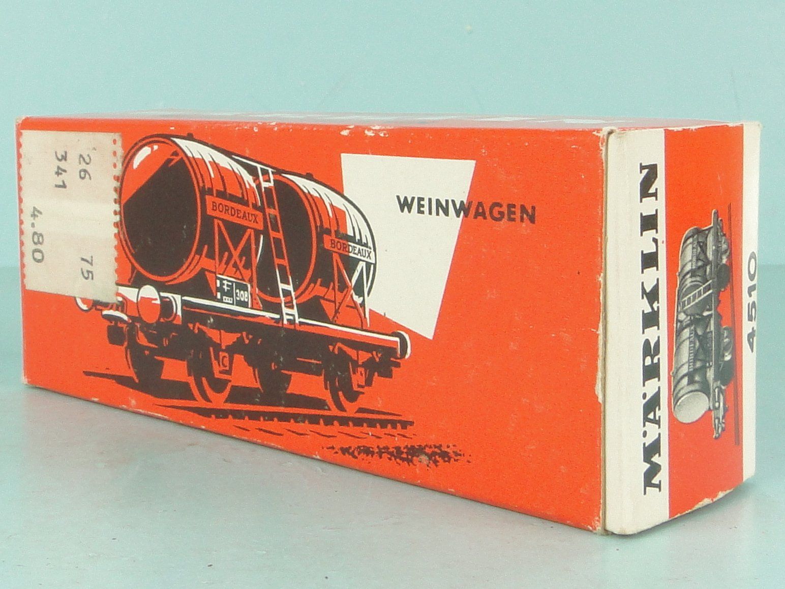 Märklin Modellini di ferrovie: Märklin 4510 Weinwagen – Usato da Bülach venduto da cann11 1