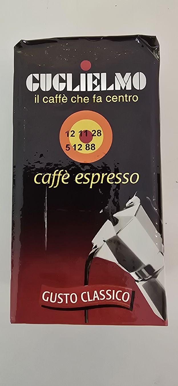 Cibi & Specialità: Caffè Guglielmo Espresso - Miscela pregiata classico - 250g – Nuovo e nell'imballaggio originale da Bioggio venduto da Swisscup