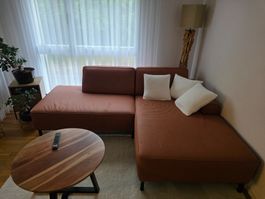 Ecksofa Kai 237x174cm Farbe 778 Leder neuwertig
