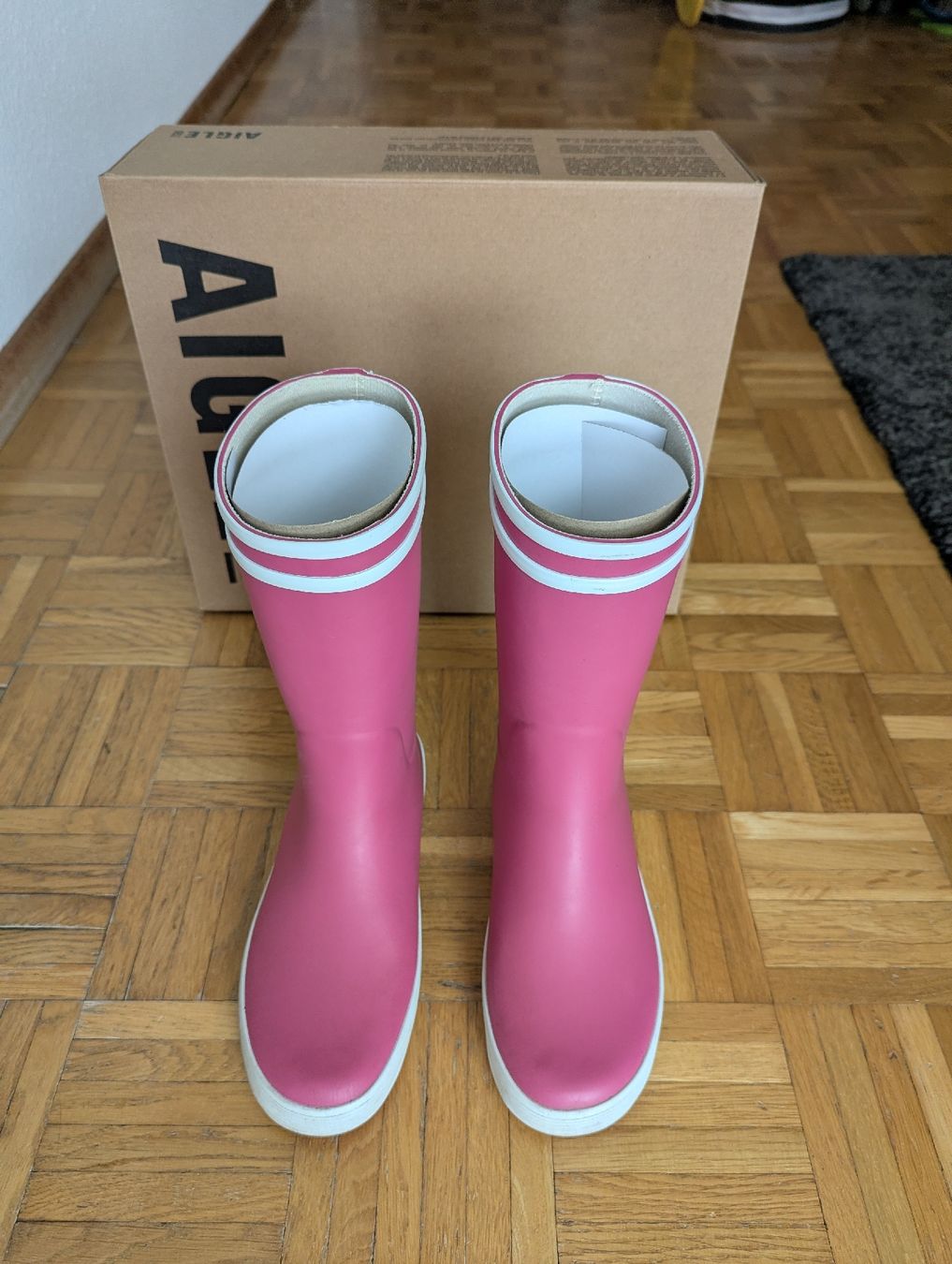 Scarpe per ragazze: Aigle Gummistiefel Mädchen Grösse 35  – Nuovo (secondo la descrizione) da Lengnau AG venduto da sus_znf9