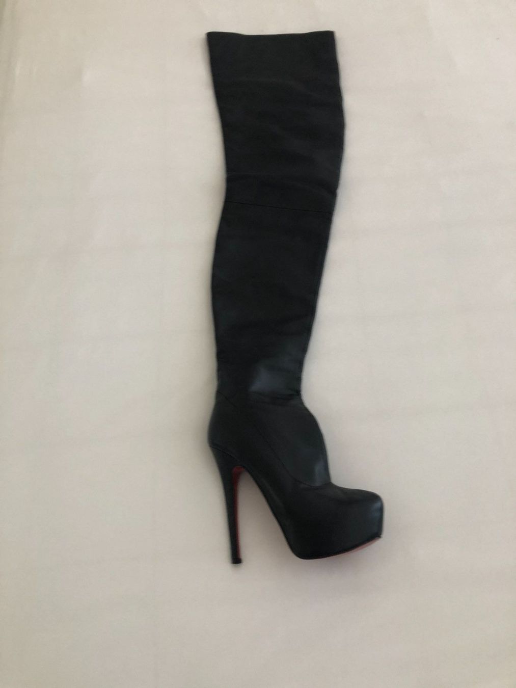 Scarpe da donna: Overknee Stiefel Echtleder Arollo – Nuovo (secondo la descrizione) da Zug venduto da nike22