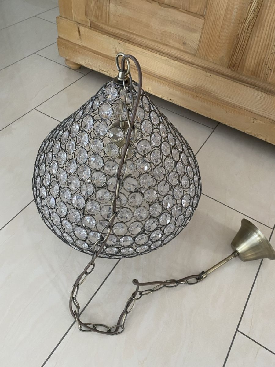 Kronleuchter & Deckenlampen: Kristall Lampe, Hängelampe, NEU – Neu (gemäss Beschreibung) aus Eiken von jessycat01