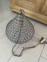 Kristall Lampe, Hängelampe, NEU