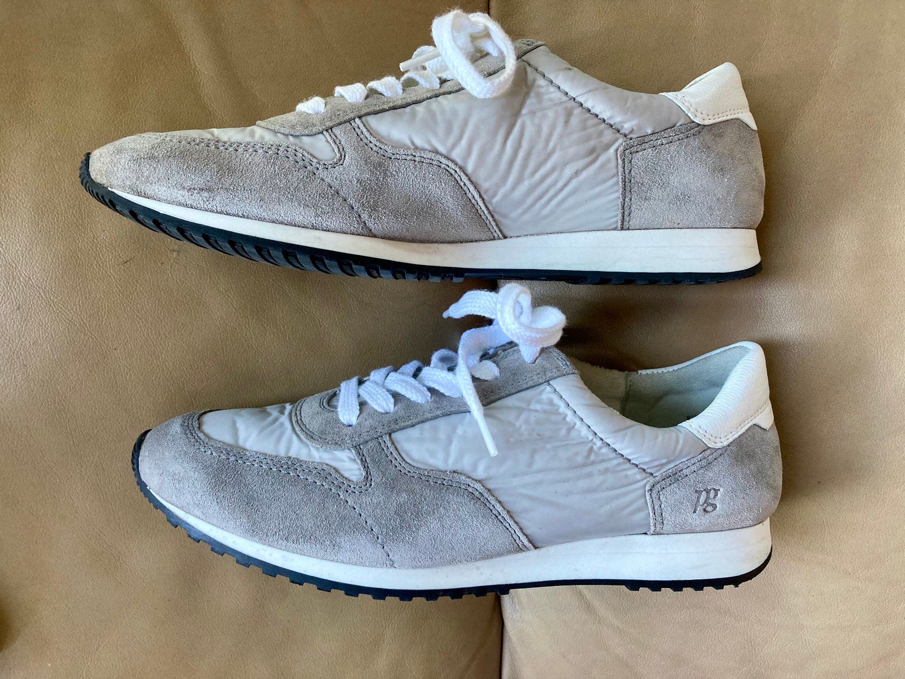 Paul Green Scarpe da donna: PG Sneakers hellgrau Mokka-Stoff Supersoft Gr. 6 / 39 – Usato da Dörflingen venduto da rudis-55 2
