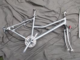 Damen Alo Fahrradrahmen Tigra m Gabel 28"