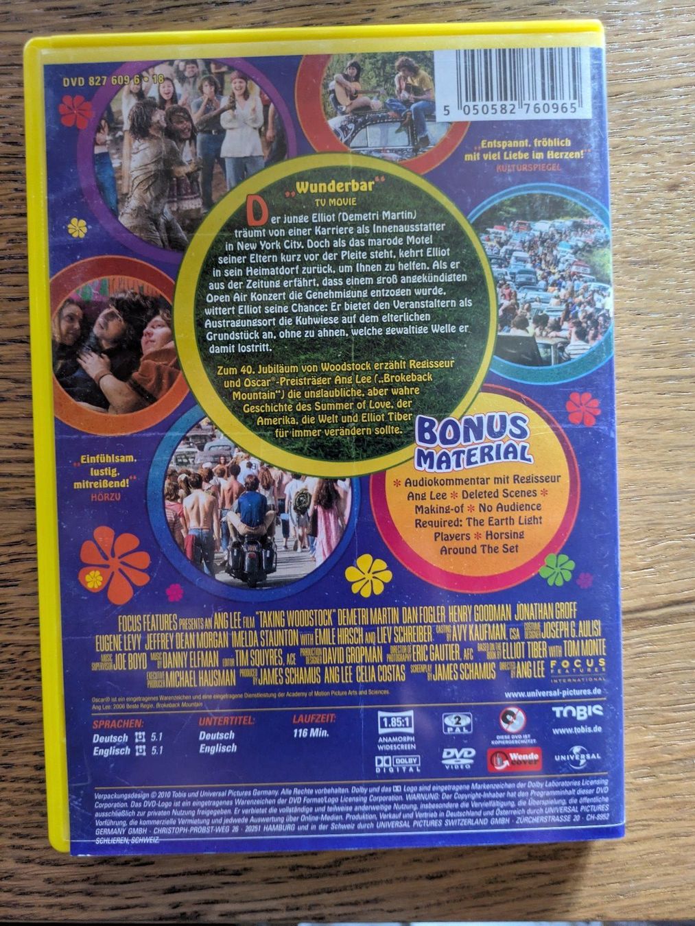 Tutti i DVDs: Taking Woodstock (DVD) – Usato da Männedorf venduto da Pacer19 1