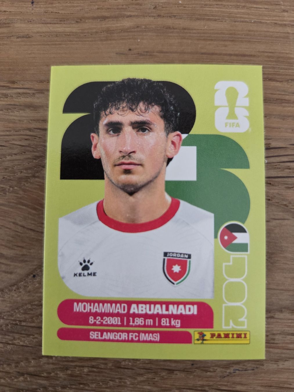 Panini Sammelbilder & Trading cards: Panini Sticker 2026 JOR 8 – Neu (gemäss Beschreibung) aus Luzern von .Skylake.