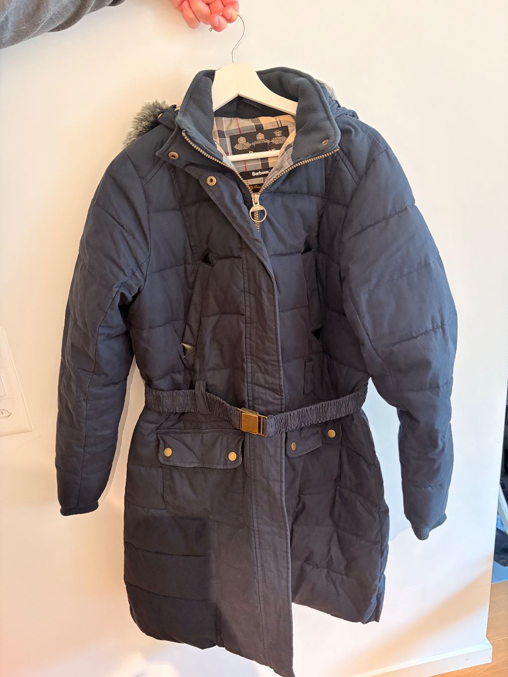 Barbour Mäntel: Barbour Wintermantel blau gr 42 – Gebraucht aus Ebmatingen von anniussi 1