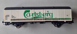 Lima 303552 gedeckter Güterwagen CARLSBERG, Spur H0