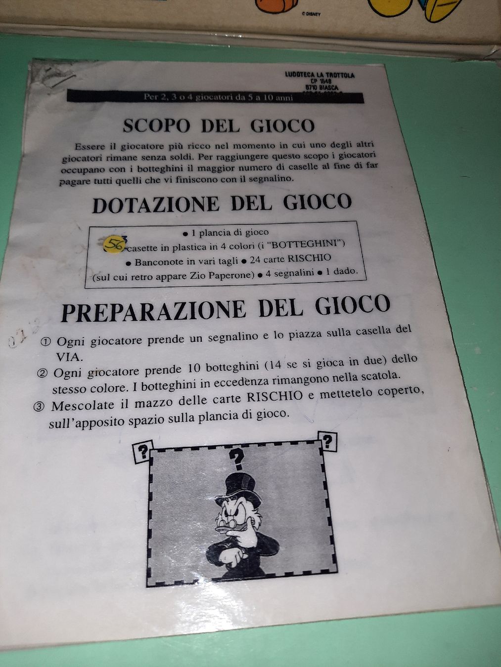 Spiele: MONOPOLINO  confezione junior di monopoly – Gebraucht aus Biasca von Old_6blh 6
