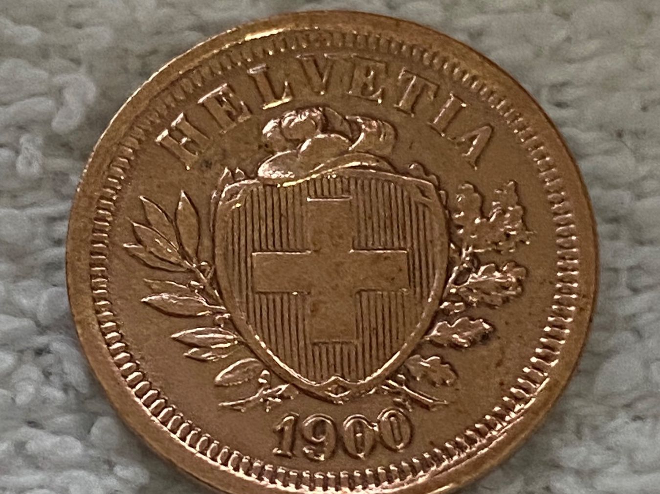 Tutti le monete: 1 centime/Rappen 1900 – Usato da Nyon venduto da Ilmi09 1