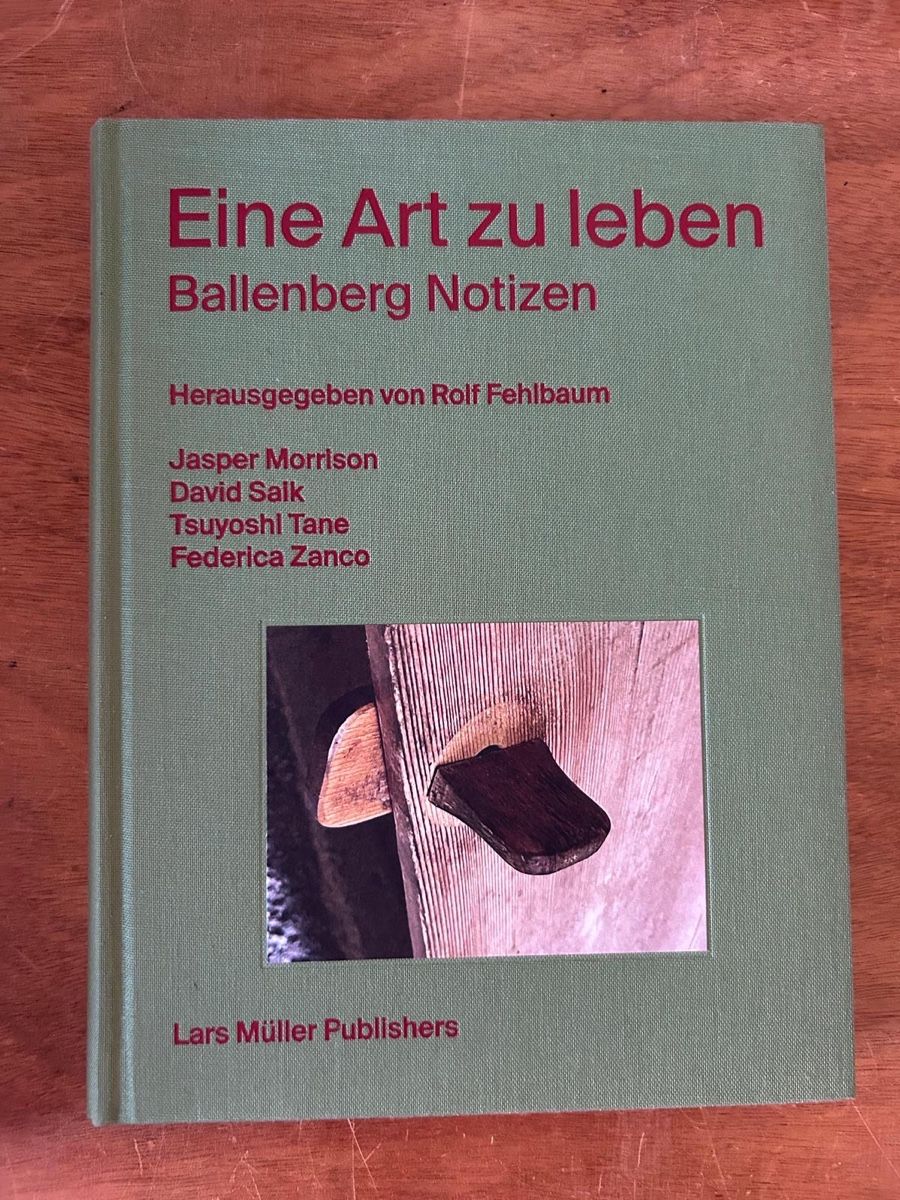 Libri: Eine Art zu leben Ballenberg Notizen Fehlbaum – Usato da Zürich venduto da WWehrle