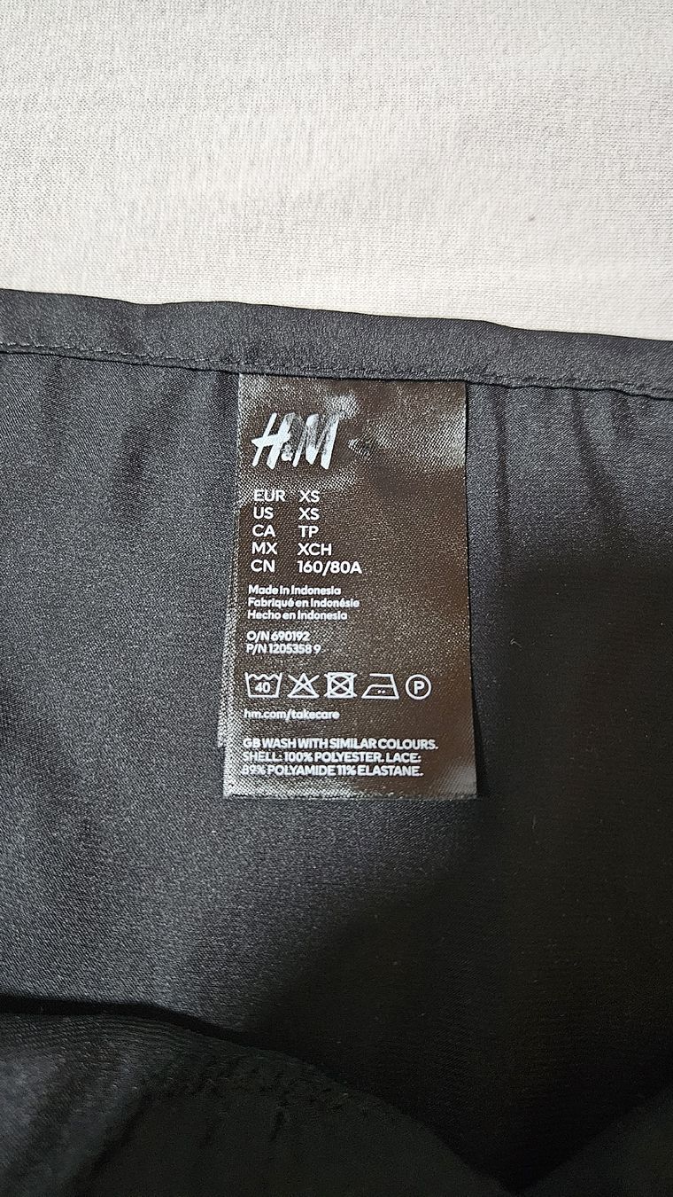 H&M Negligees & Pigiami: Satin Pyjamaoberteil Gr.XS – Nuovo (secondo la descrizione) da Sax venduto da Kieselstei 1