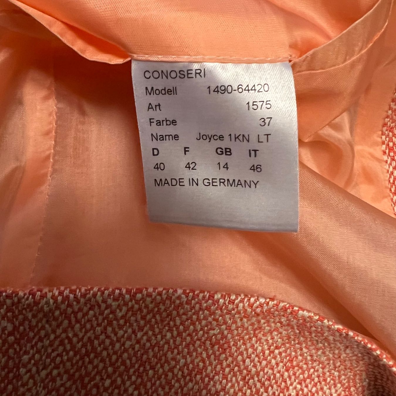 Vestes: CONOSERI Seiden Blazer – D'occasion à Zürich par ClosetQueen 8