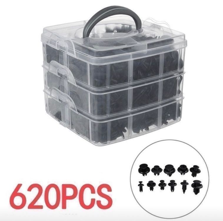 50x Türverkleidungsclips Aus ABS - Universalhalterungen Für Auto-Innenverkleidungen