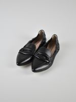 Hammerstein Ballerina, spitz, Leder, Gr.38.5 (39), neuwertig