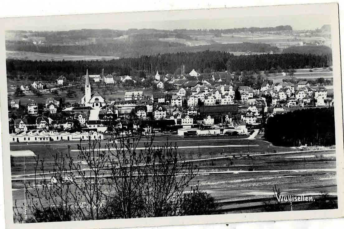 Cartes postales: Wallisellen Dorfansicht 1937 – D'occasion à Sulz AG par Oberdanne8