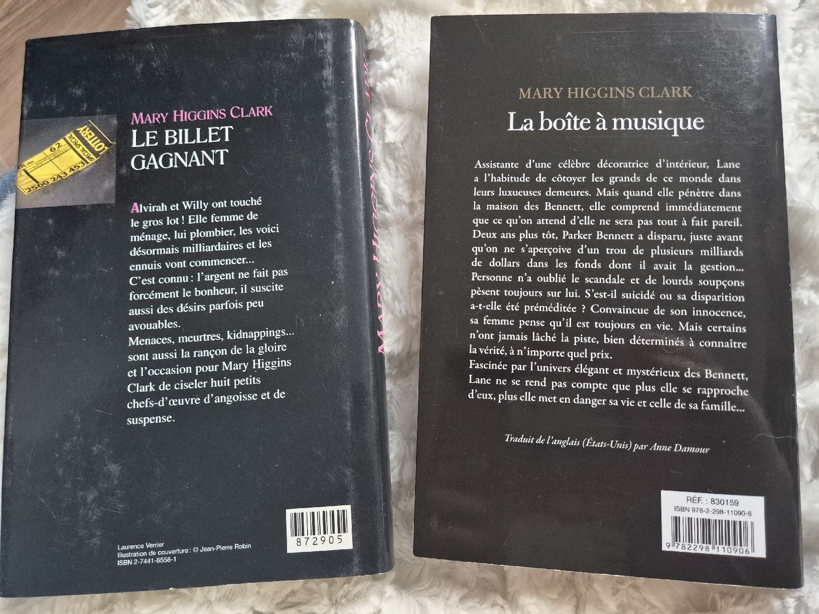 Libri: Lot de 9 Romans de Mary Higgins Clark – Usato da Courfaivre venduto da LRolle 1