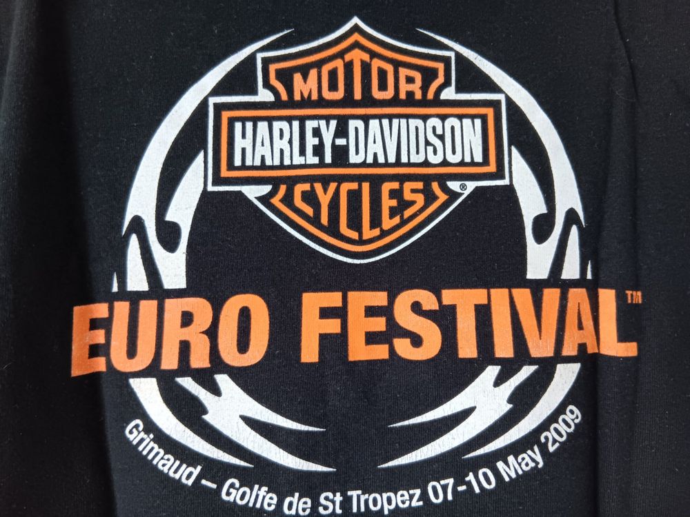 HARLEY DAVIDSON Shirt "EURO FESTIVAL GOLFE DE ST-TROPEZ" S 7