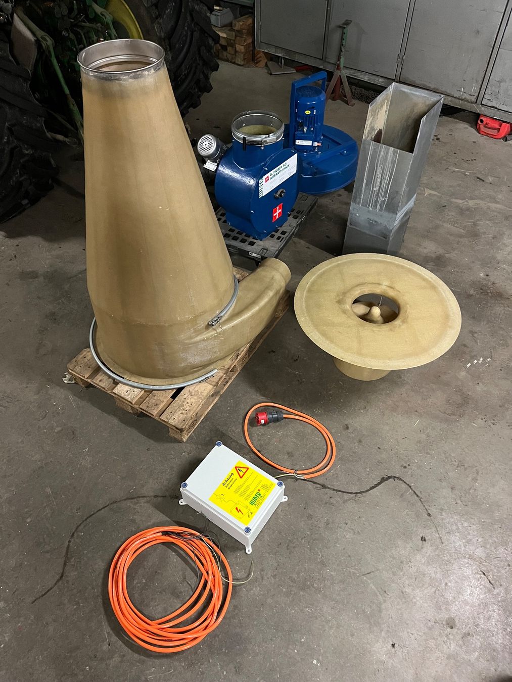 Alle Maschinen: Huber Turbozyklon 7,5 kW – Gebraucht aus Müswangen von Bauer001 1