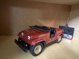 RC Jeep Nikko R/C Systems rot ferngesteuert gebraucht