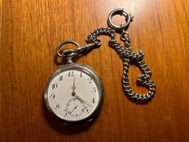 Taschenuhr aus Silber