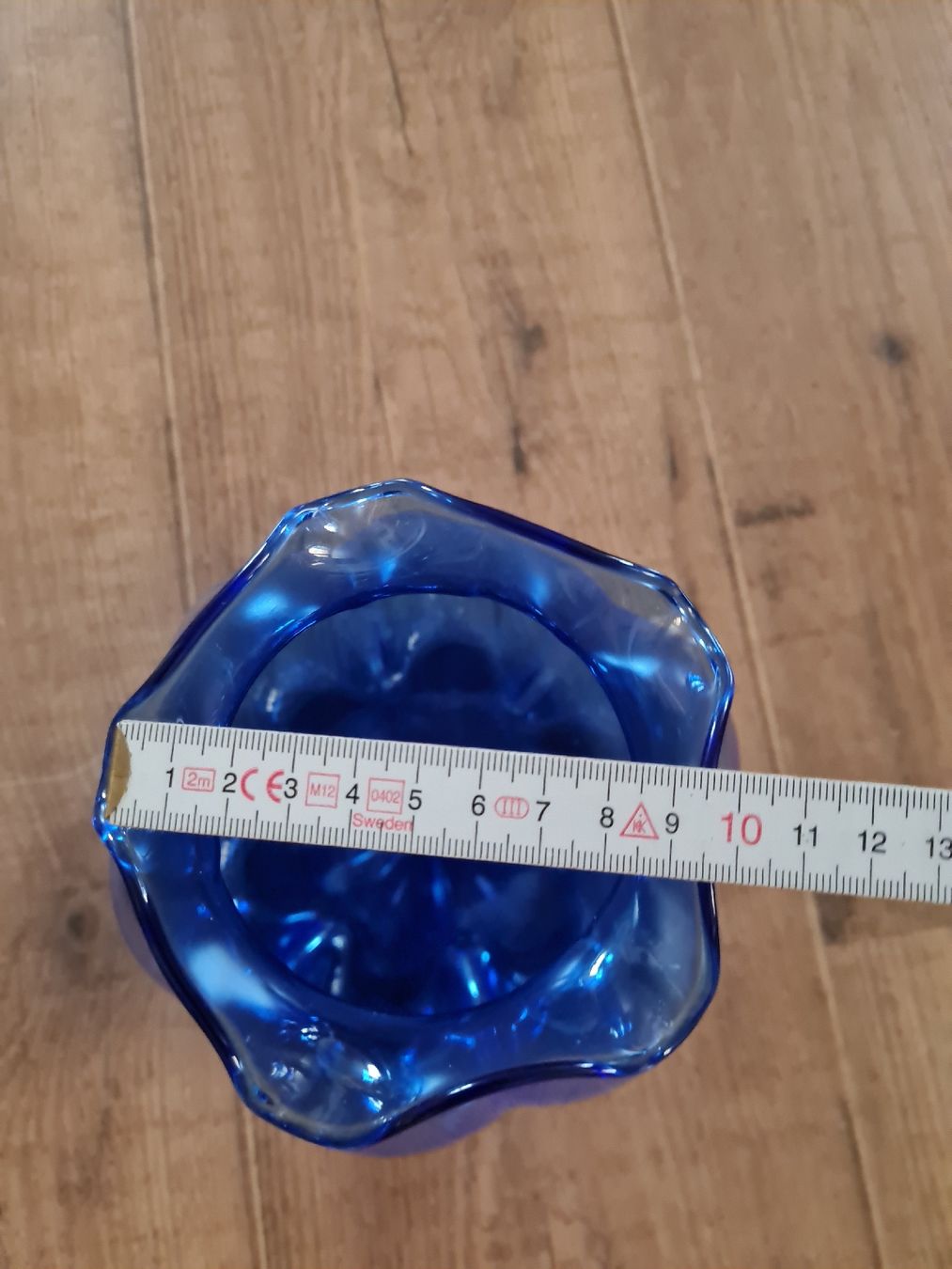 Glasi Hergiswil Vasi & Recipienti: Glasi Hergiswil blaue Glasvase – Nuovo (secondo la descrizione) da Münsingen venduto da Cuci31 3