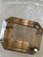 Top! Rauchquarz💎 Edelstein, im Smaragdschliff  4 ct.