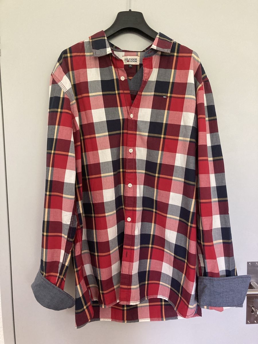 Tommy Hilfiger Camicie: Tommy Hilfiger Herren-Hemd, Gr. XL – Usato da Schlieren venduto da cotopaxi06 5