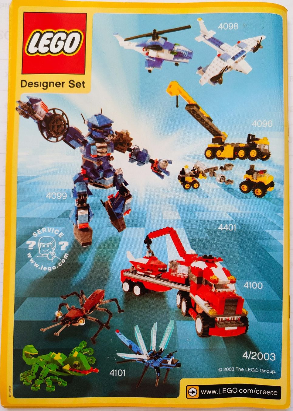 Lego Baukästen: Lego 4097 von 2003 – Gebraucht aus Basel von Sweet-Yarns01 1