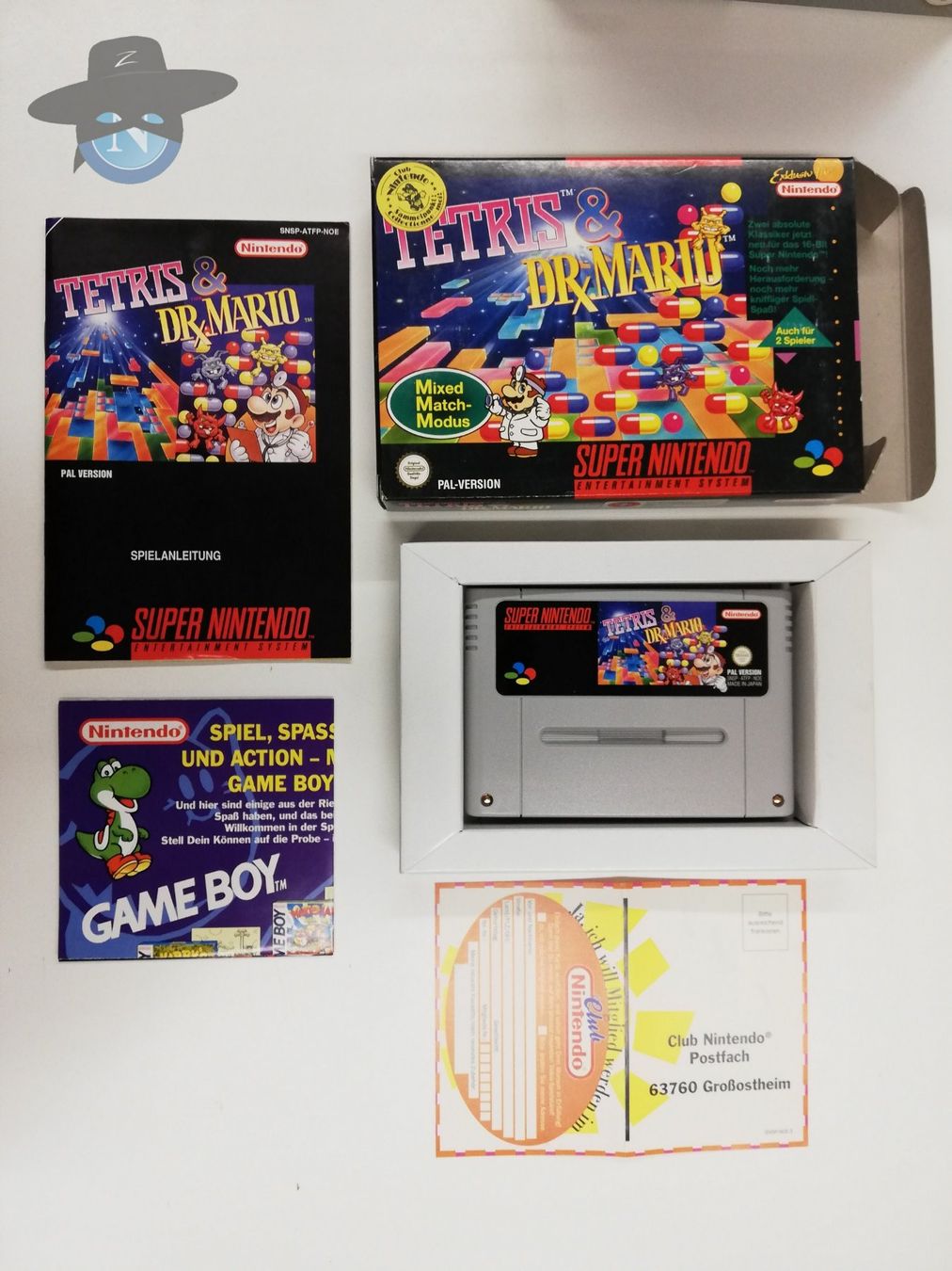 Nintendo Spiele: Tetris & Dr Mario / Super Nintendo SNES – Gebraucht aus St. Gallen von zorro_dc 6