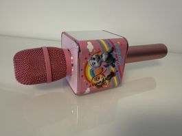 Karaoke Mikrofon Kinder rosa Paw Patrol