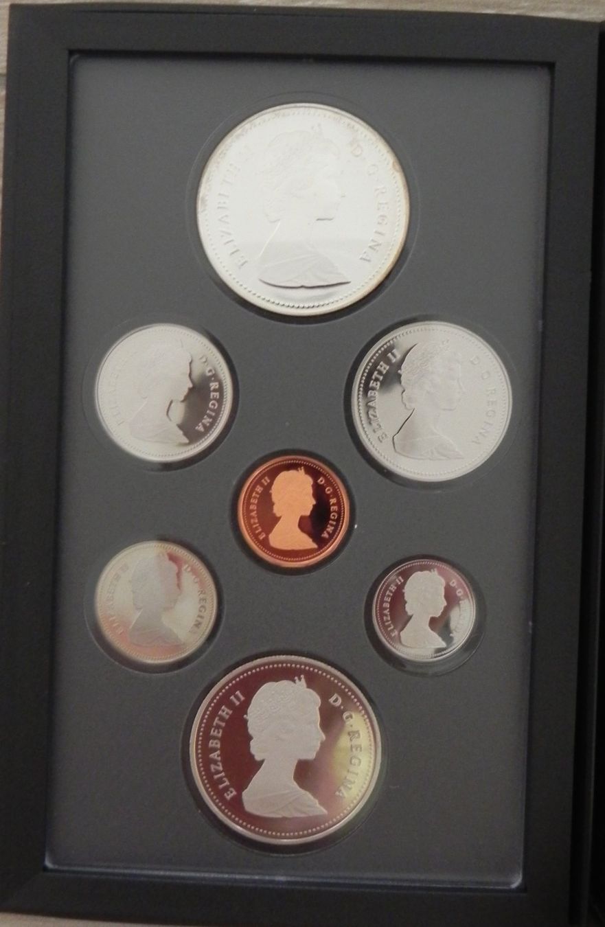 Toutes les monnaies: Original Münzenset - Mintset- Canada 1987 Proof - PP – Neuf avec emballage d'origine à Biel/Bienne par Gogolozi 6