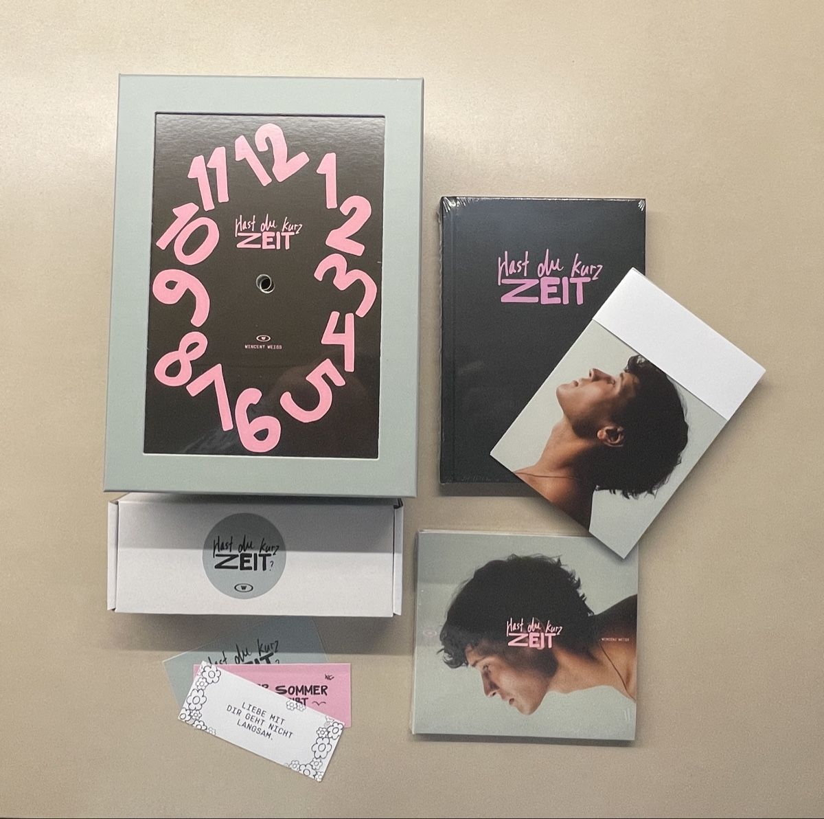 Wincent Weiss Fan Box „Hast du kurz Zeit“ (Neu und originalverpackt) in ...