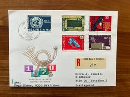 Erstagsbrief 1970 Werbemarken  (M329)