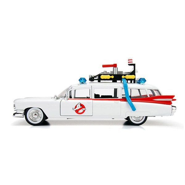Jada Toys Modellini d'auto: Ghostbusters Diecast Modellauto Cadillac Ecto 1 - 1:24 – Nuovo e nell'imballaggio originale da Zofingen venduto da ActionSpielzeug 2