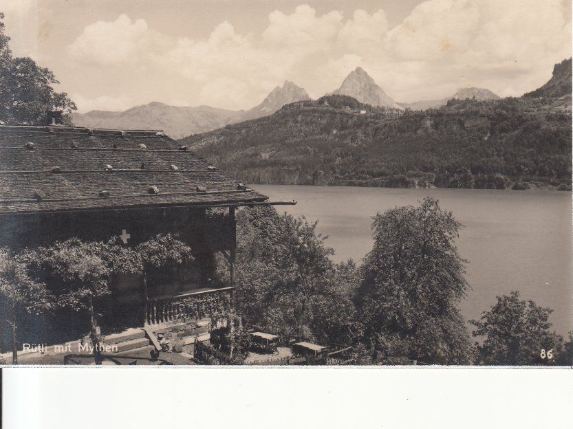 Cartoline postali: Rütli ca. 1930 – Usato da Bürglen TG venduto da StampGraf