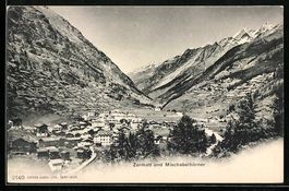 Zermatt, Vue générale, Mischabelhörne