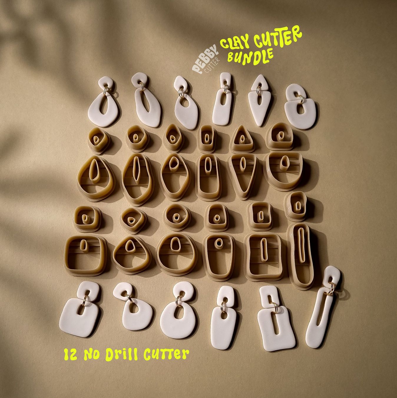 Kit bricolage: Fimo Ausstecher, Polymer Clay Cutter, Ausstecher Set Nr.6 – Nuovo (secondo la descrizione) da Embrach venduto da PebbyCutter 1