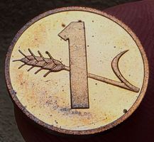 SCHWEIZ 1 RAPPEN 1974 UNZ.