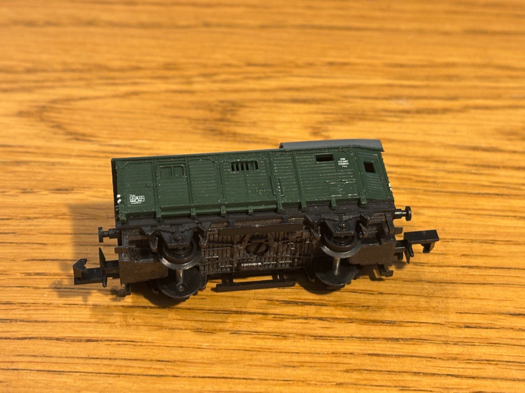 Modellini di ferrovie: e1665: Güterwagen (Spur N) – Usato da Birsfelden venduto da Birs_25 4