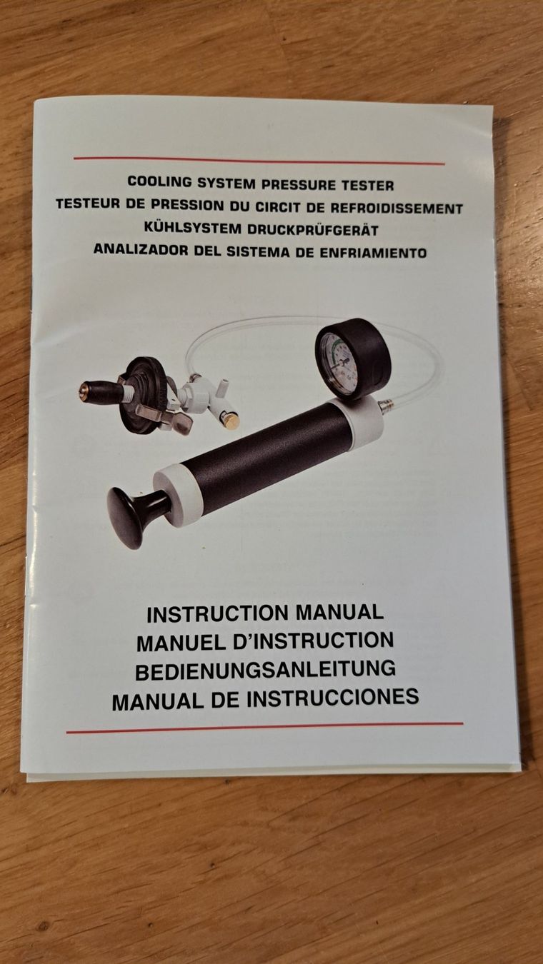 Tutti gli attrezzi: Universal Kühlsystem Kühlerdrucktesterkit – Nuovo e nell'imballaggio originale da Heimisbach venduto da kattus 2