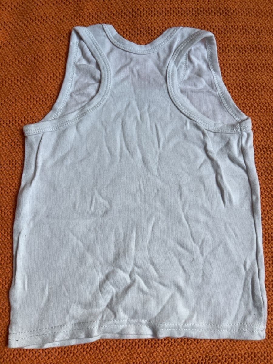 Unterwäsche: Weisses Kinder Unterhemd Gr. 104, Sommer-Basics – Gebraucht aus Kaisten von saleforfun 1