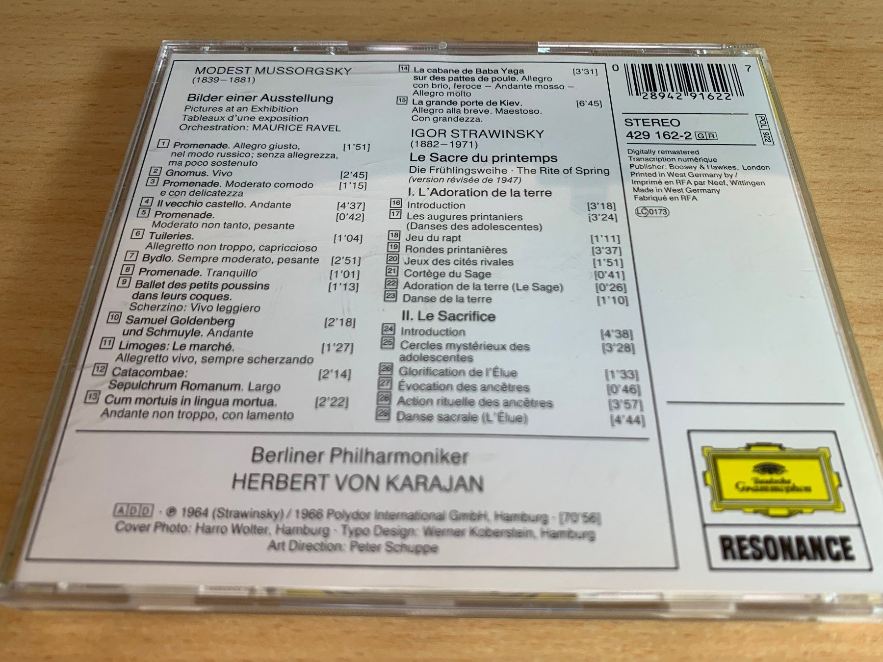 CDs: Mussorgsky - Bilder Einer Ausstellung – Gebraucht aus Rikon im Tösstal von Alpenmutz 1