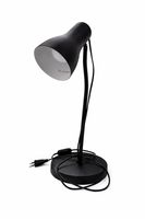 black metal Ikea desk lamp
