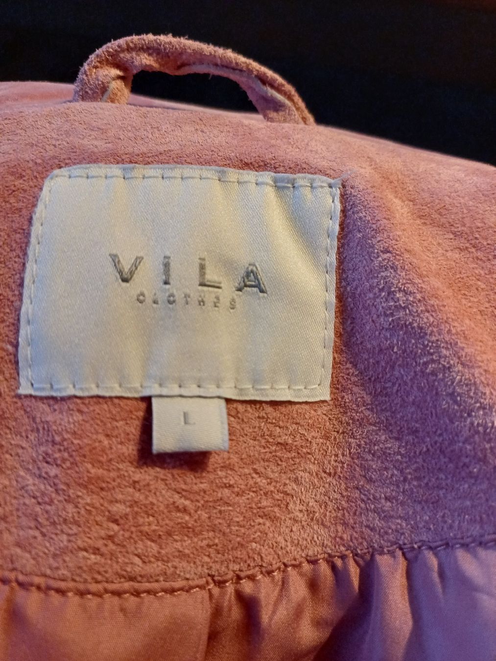 Vila Giacche: Veste Vila rose en daim taille L, Vila – Nuovo (secondo la descrizione) da Boudry venduto da pvi_8myj 3