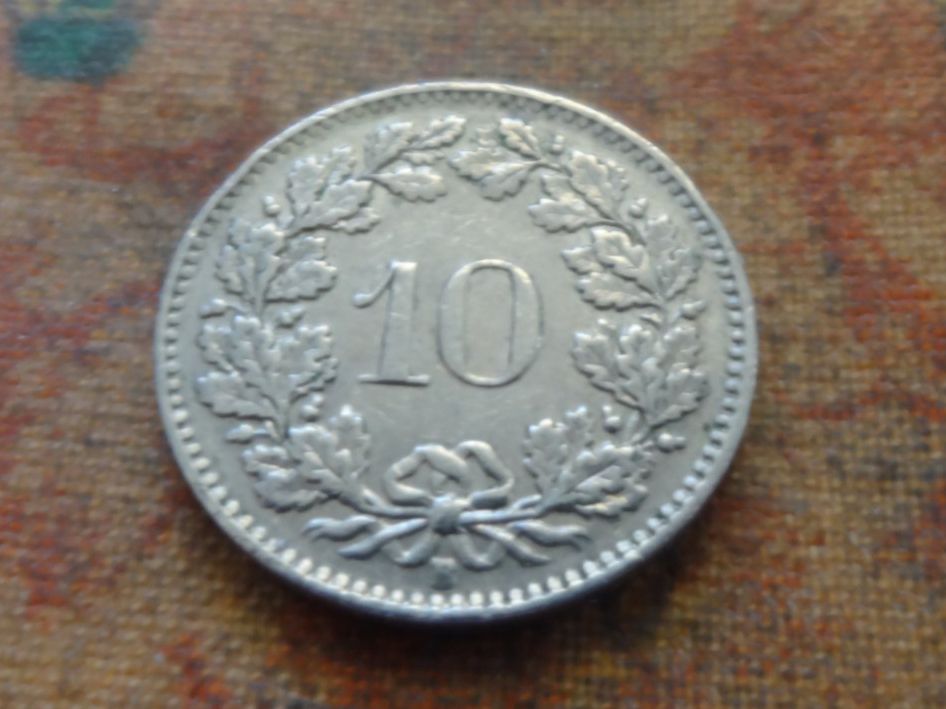 Tutti le monete: 10 Rp. 1959 – Usato da Romanel-sur-Lausanne venduto da Swift13 1